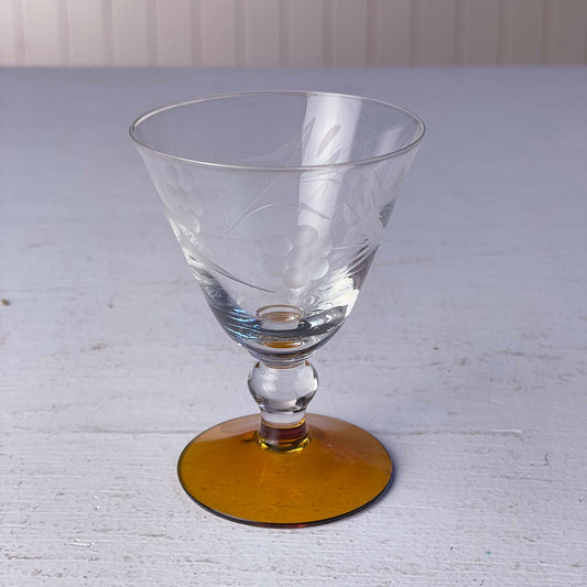 Kastrup glasværk portvins glas