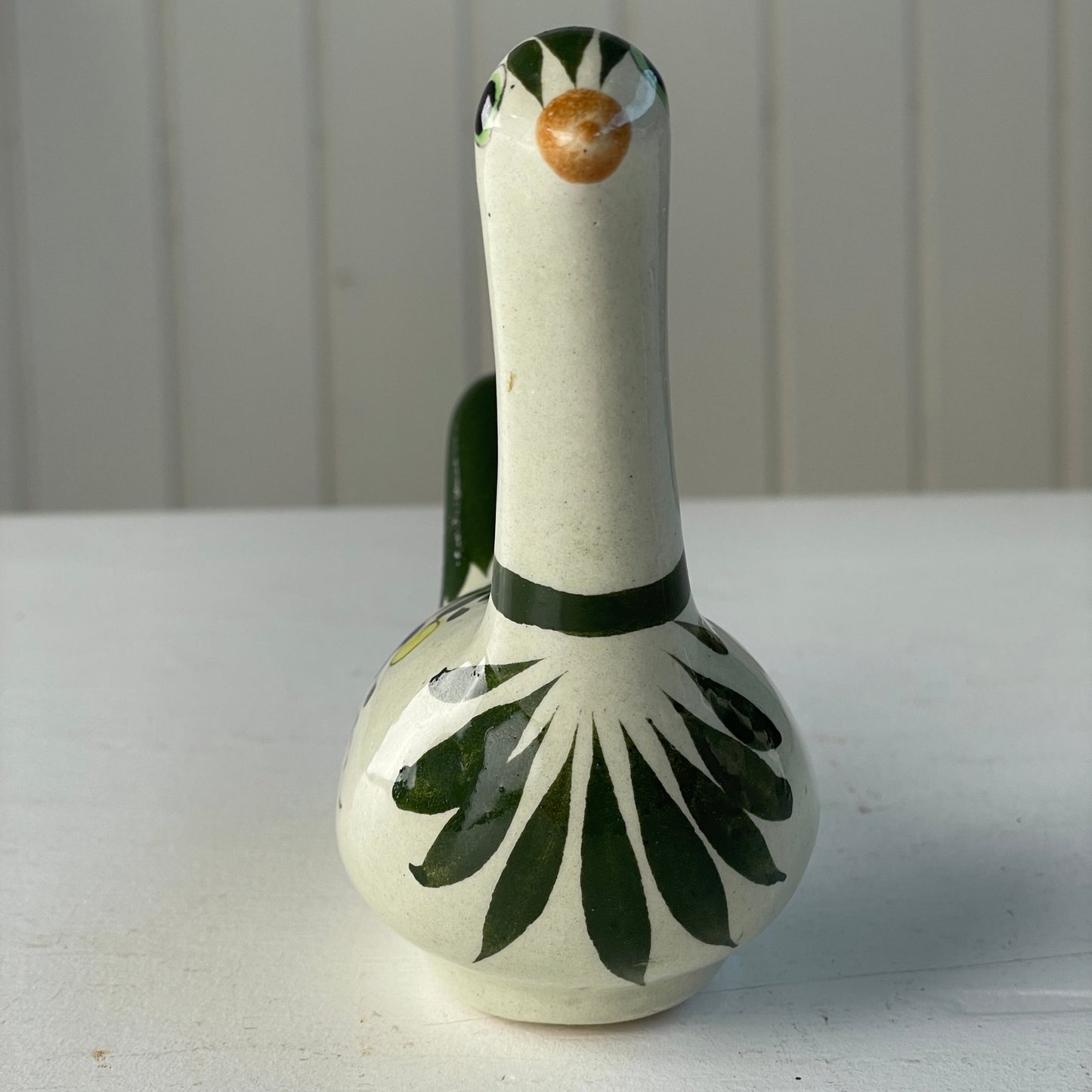 Keramik-fugl - Frk. Rose