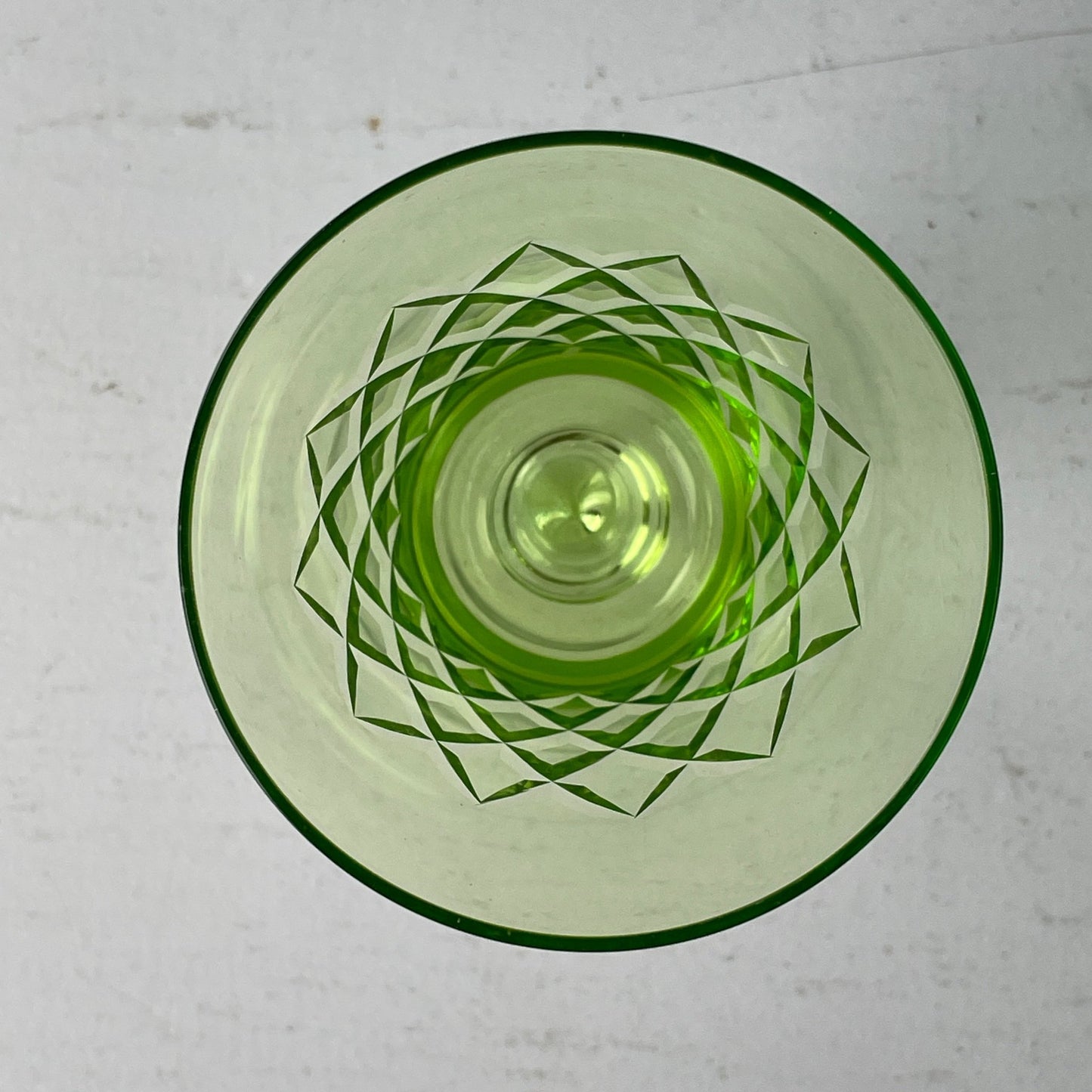 Lyngby glasværk hvidvins glas - Frk. Rose