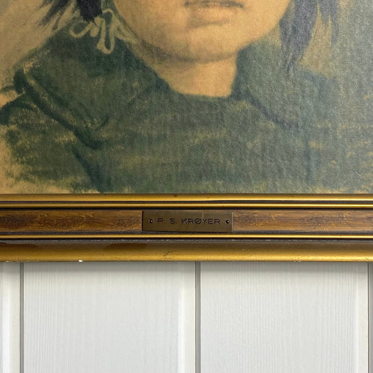 P. S. Krøyer billede - Frk. Rose